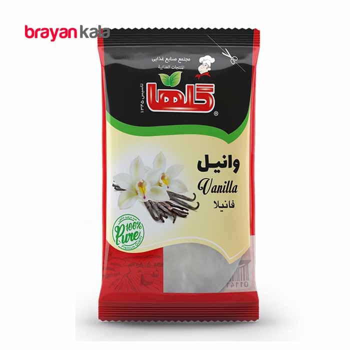 عکس اصلی پودر وانیل گلها مقدار 3 گرم
